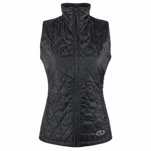 Marker Quilted Women's Vest Black Womens Medium